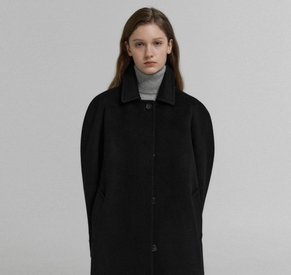 KLEAN 캐시미어 발마칸 코트 S 상품이미지1