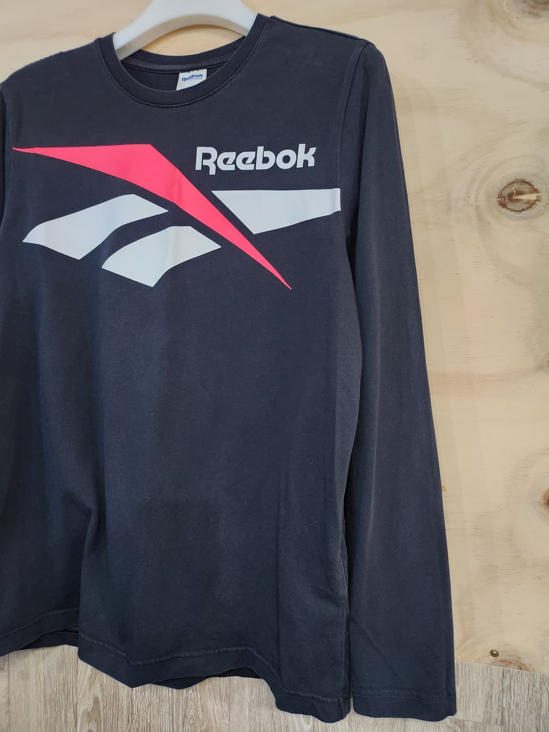 1029) 리복 로고 긴팔 티셔츠 상품이미지4