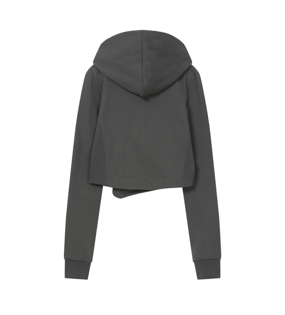 미세키서울 넥 버튼 후디 다크그레이 상품이미지2