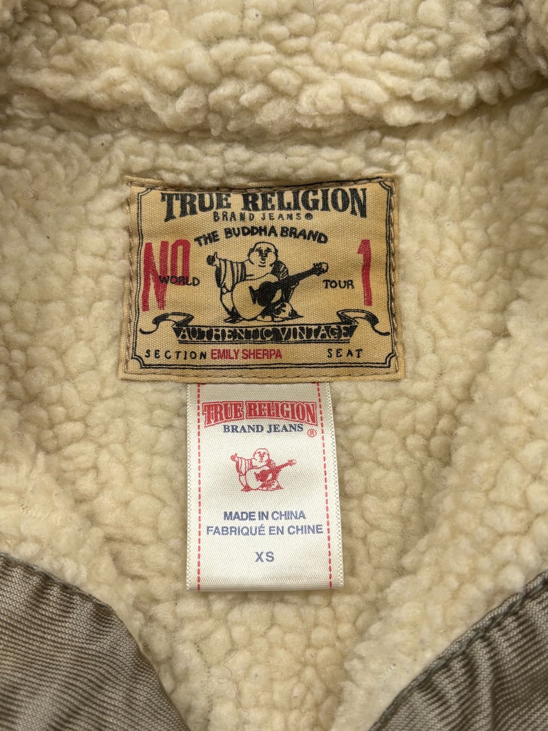 트루릴리젼 코듀로이 쉐르파 자켓 상품이미지5