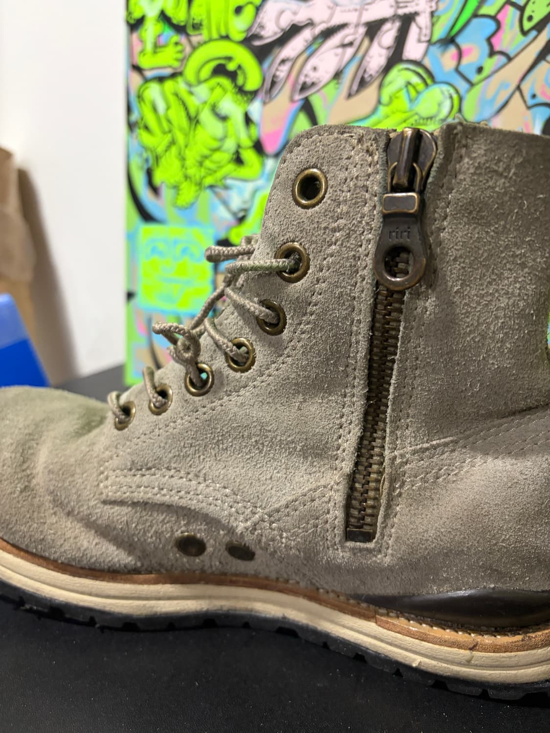 Visvim X Mastermind 7hole boots 상품이미지7