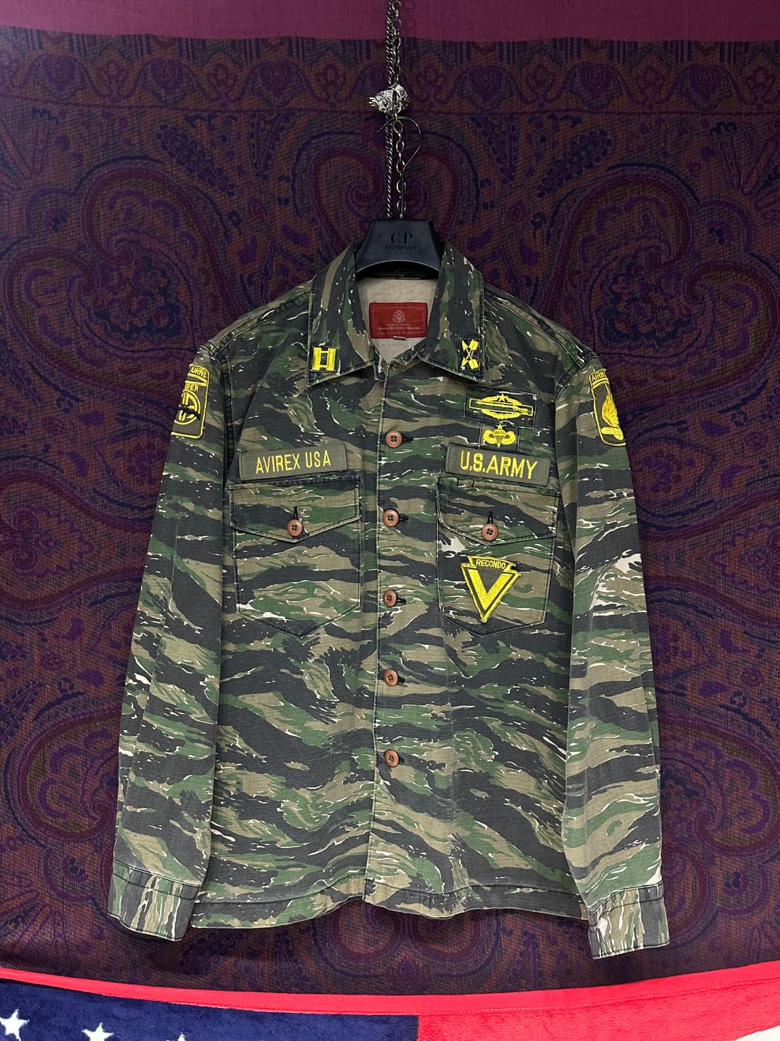 아비렉스 베트남전 타이거 스트라이프 카모상의 상품이미지1