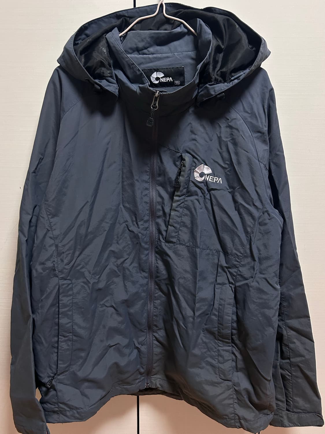 네파 바람막이 105 XL 회색 상품이미지1