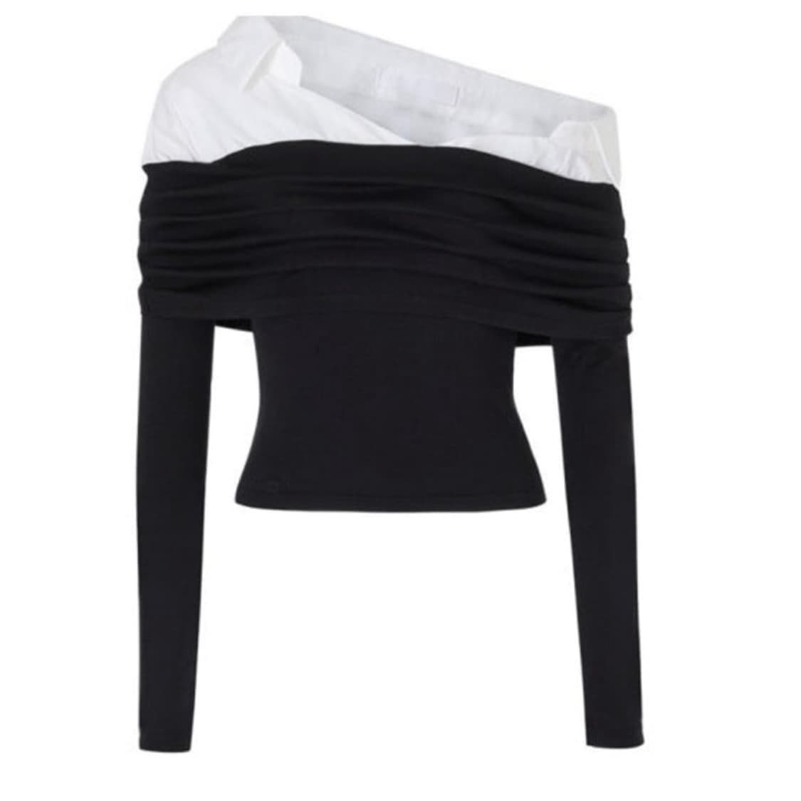 낫유어로즈 릴리탑 블랙 s 상품이미지1