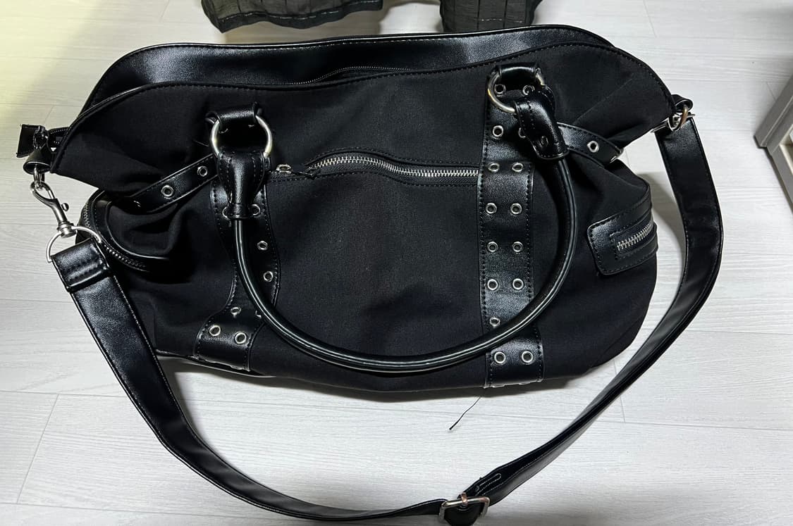 Lost Queen/BANNED 블랙 펑크스타일 가방 핸드백&크로스백 상품이미지2