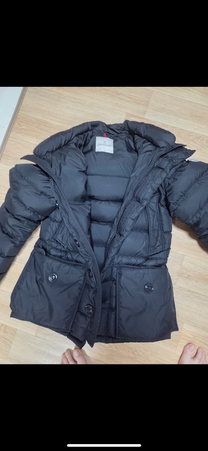 몽클레어 클루니 패딩 블랙 2사이즈 상품이미지1