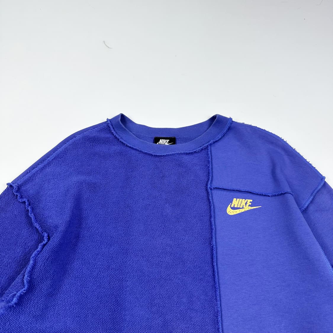 나이키 퓨추라 패치워크 퍼플 맨투맨 (XL) 상품이미지1