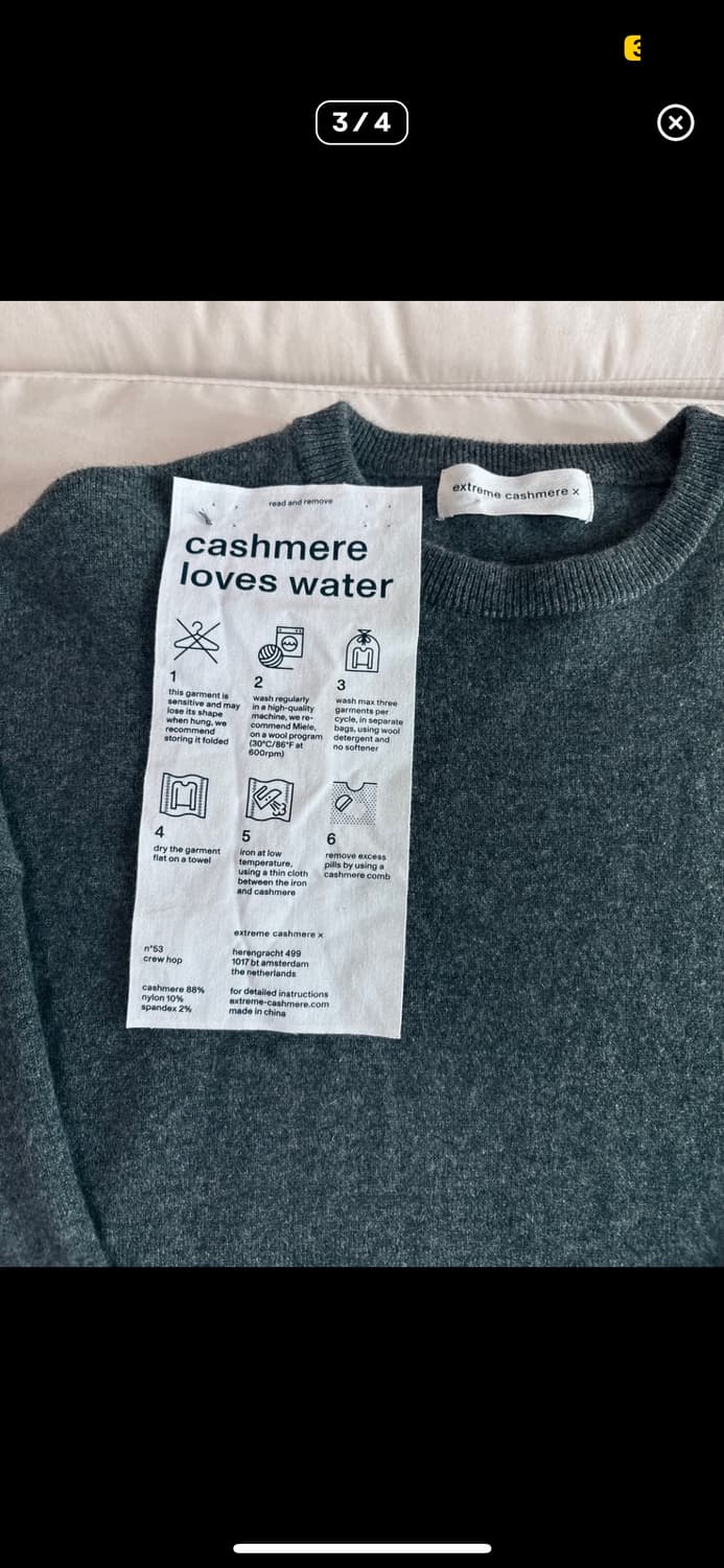 extreme cashmere n53 felt 캐시미어 니트 스웨터 상품이미지4