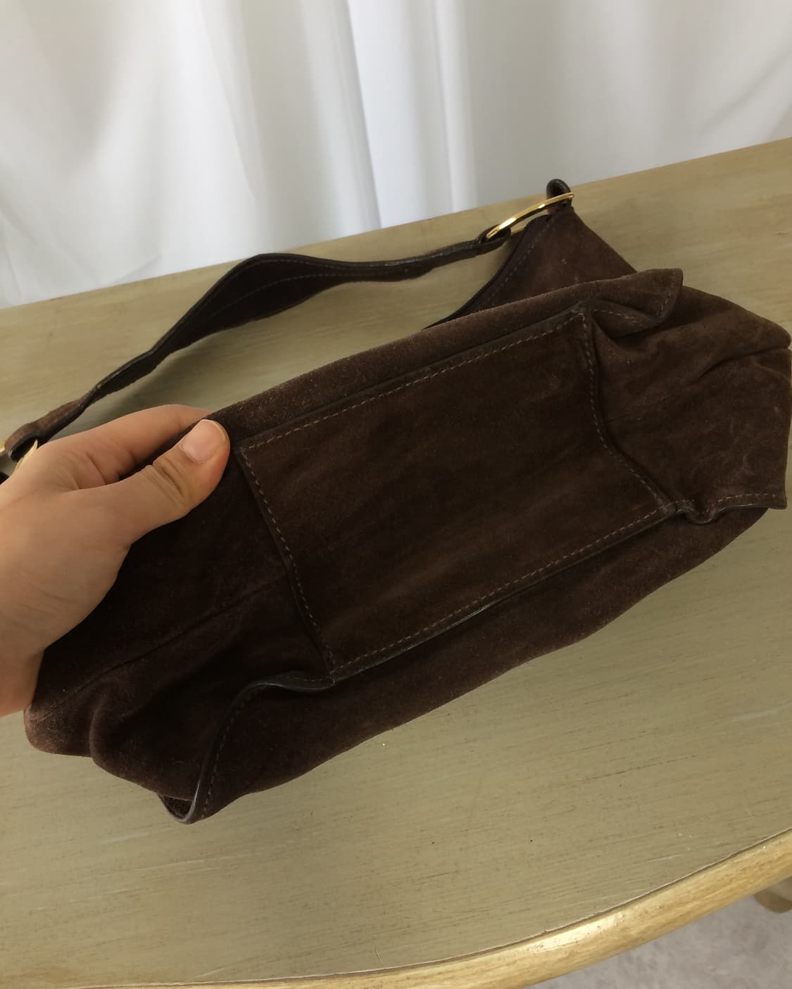 suede hand bag 상품이미지7