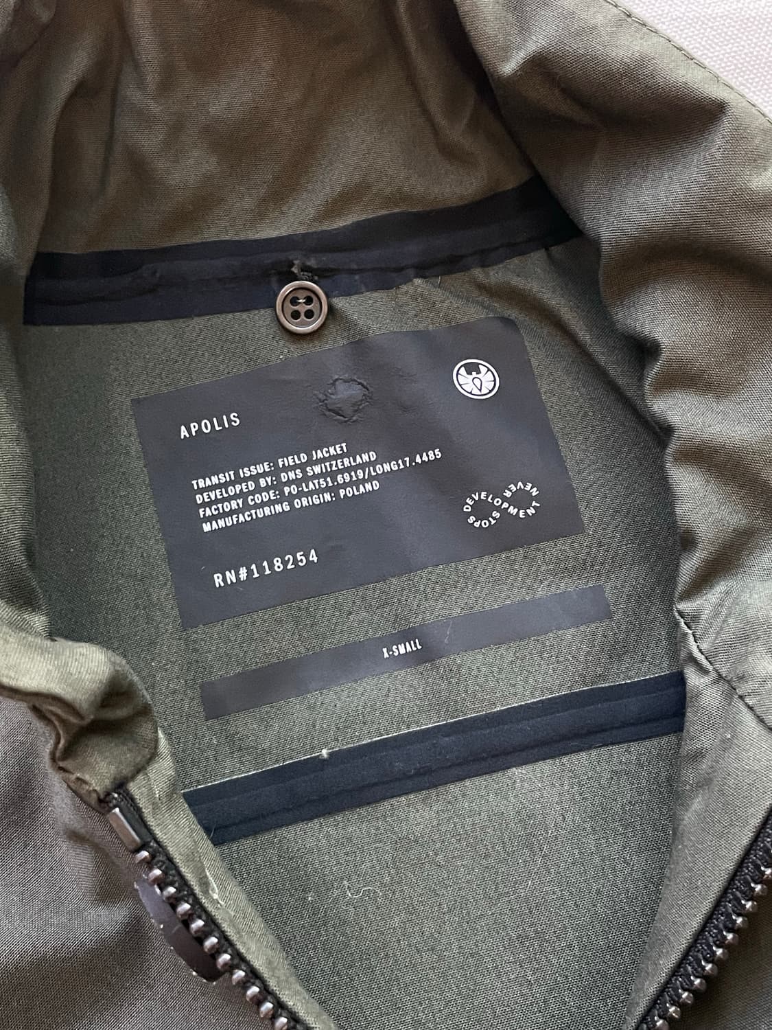 아폴리스 APOLIS 필드 헌팅 워크 군용 밀리터리 야상 자켓 코트 점퍼 상품이미지5