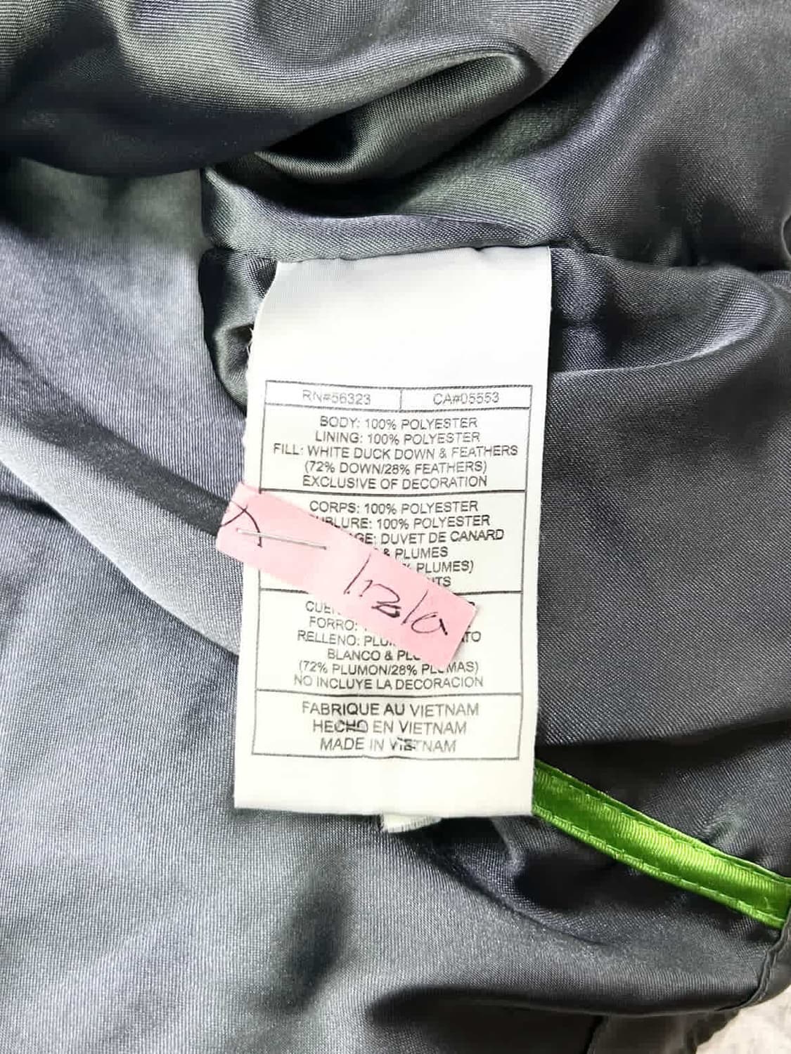 나이키 스우시 덕다운 유광 화이트 롱패딩 상품이미지9