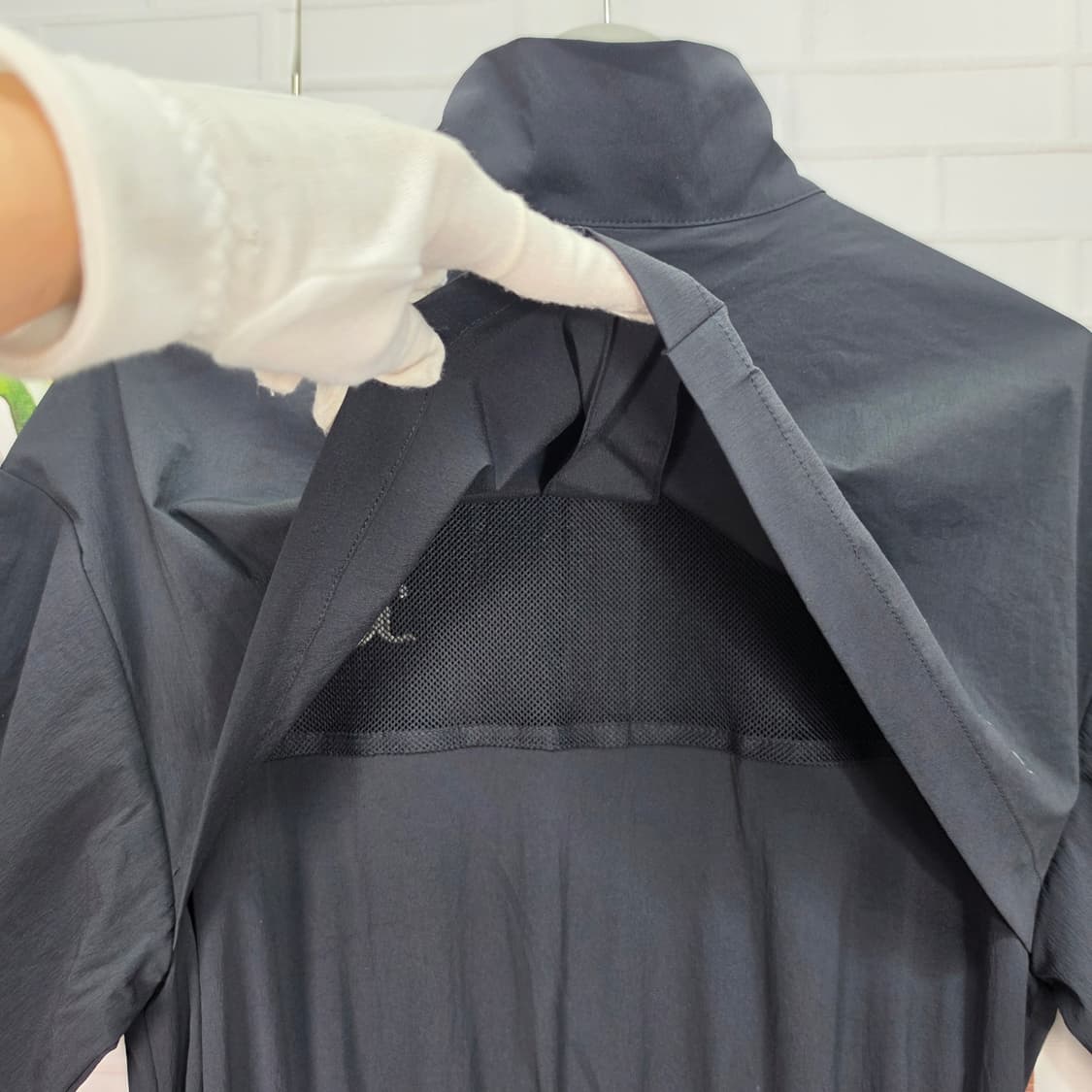 쥬시 꾸뛰르 아노락 반팔 집업 롱 자켓 원피스 L 100사이즈 새상품급 상품이미지8