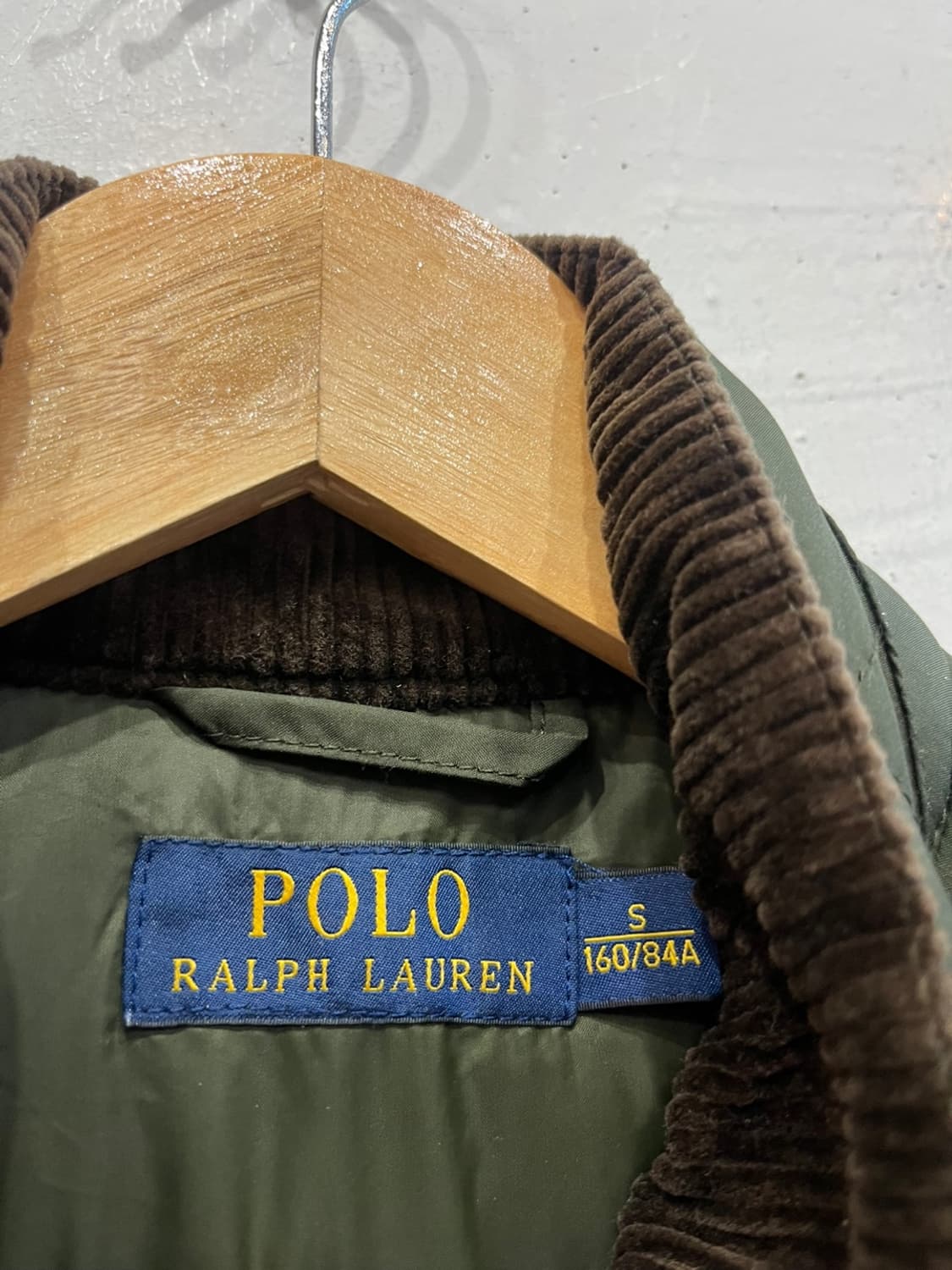 폴로랄프로렌 카키 퀼팅 베스트 조끼 우먼즈 S 상품이미지3