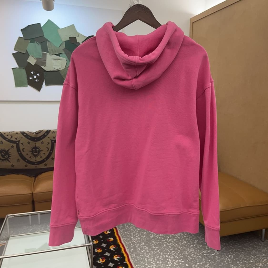 리바이스 올드스쿨 Y2K 00's 핫핑크 후드티 M C07944 상품이미지4