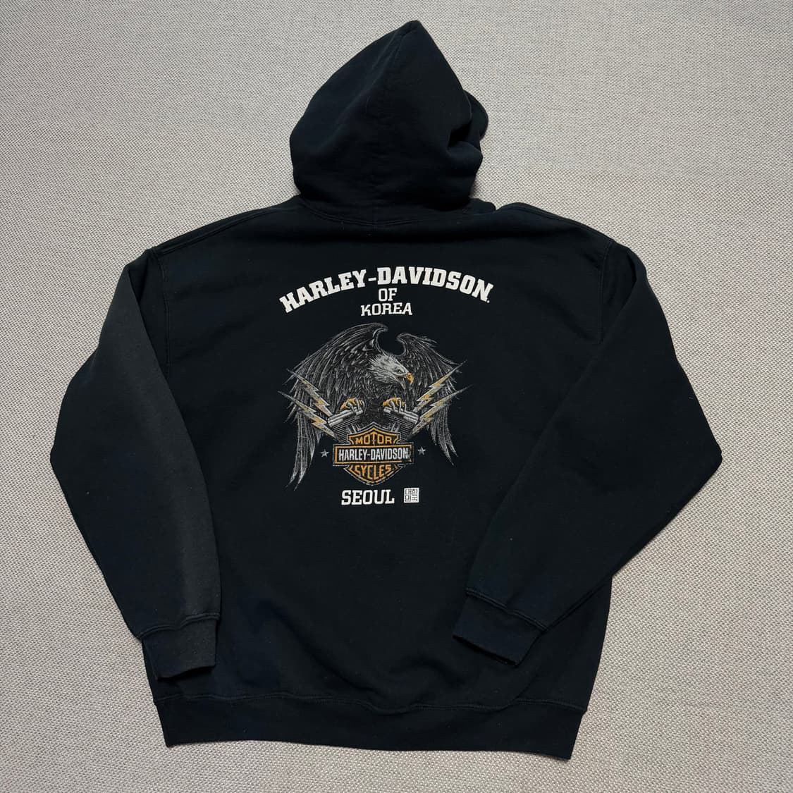 할리데이비슨 서울 프린팅 후드티 상품이미지5