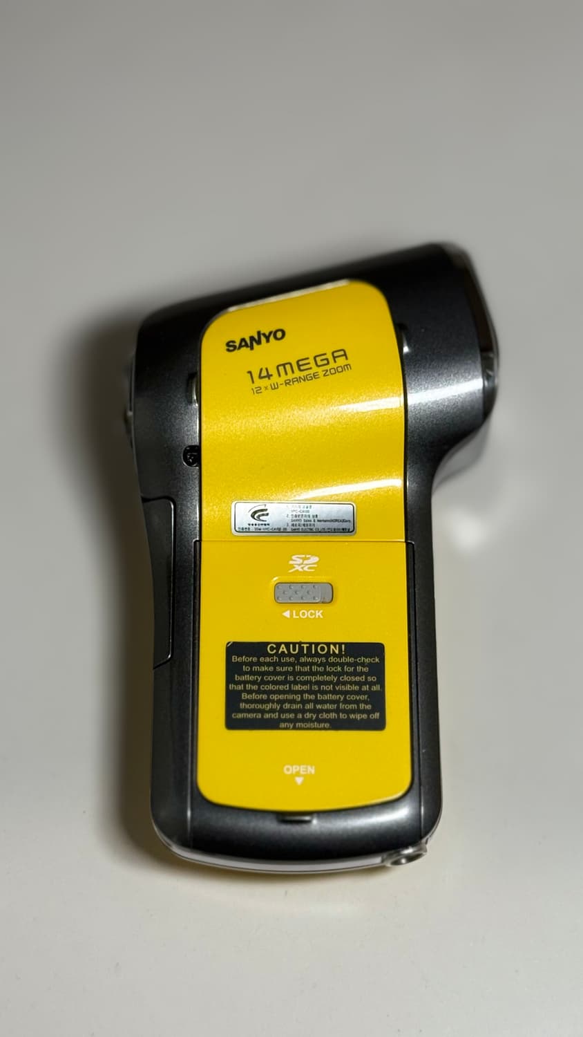 [민트]뉴진스 산요 작티 VPC-CG10 정품(베터리.충전기.선.케이스) 상품이미지2