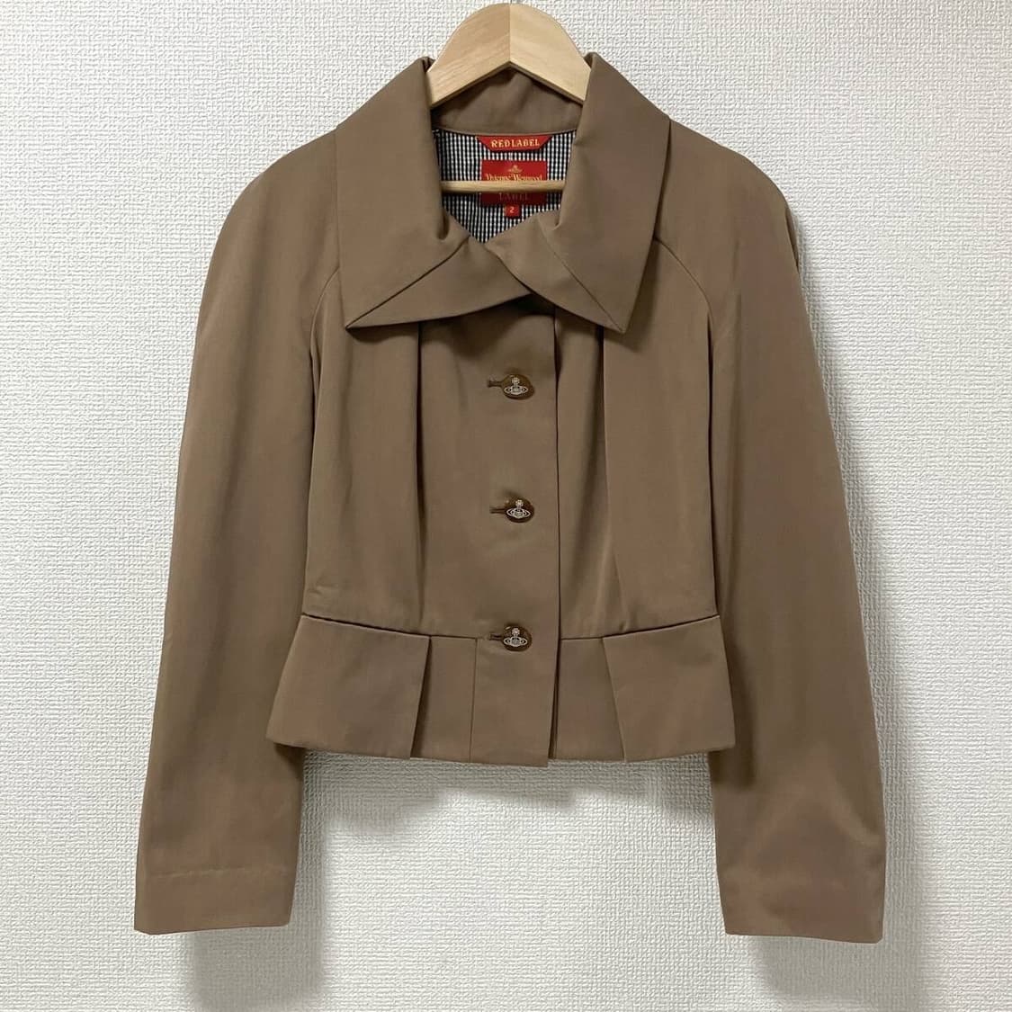 비비안웨스트우드 레드라벨 자켓 브라운 상품이미지1