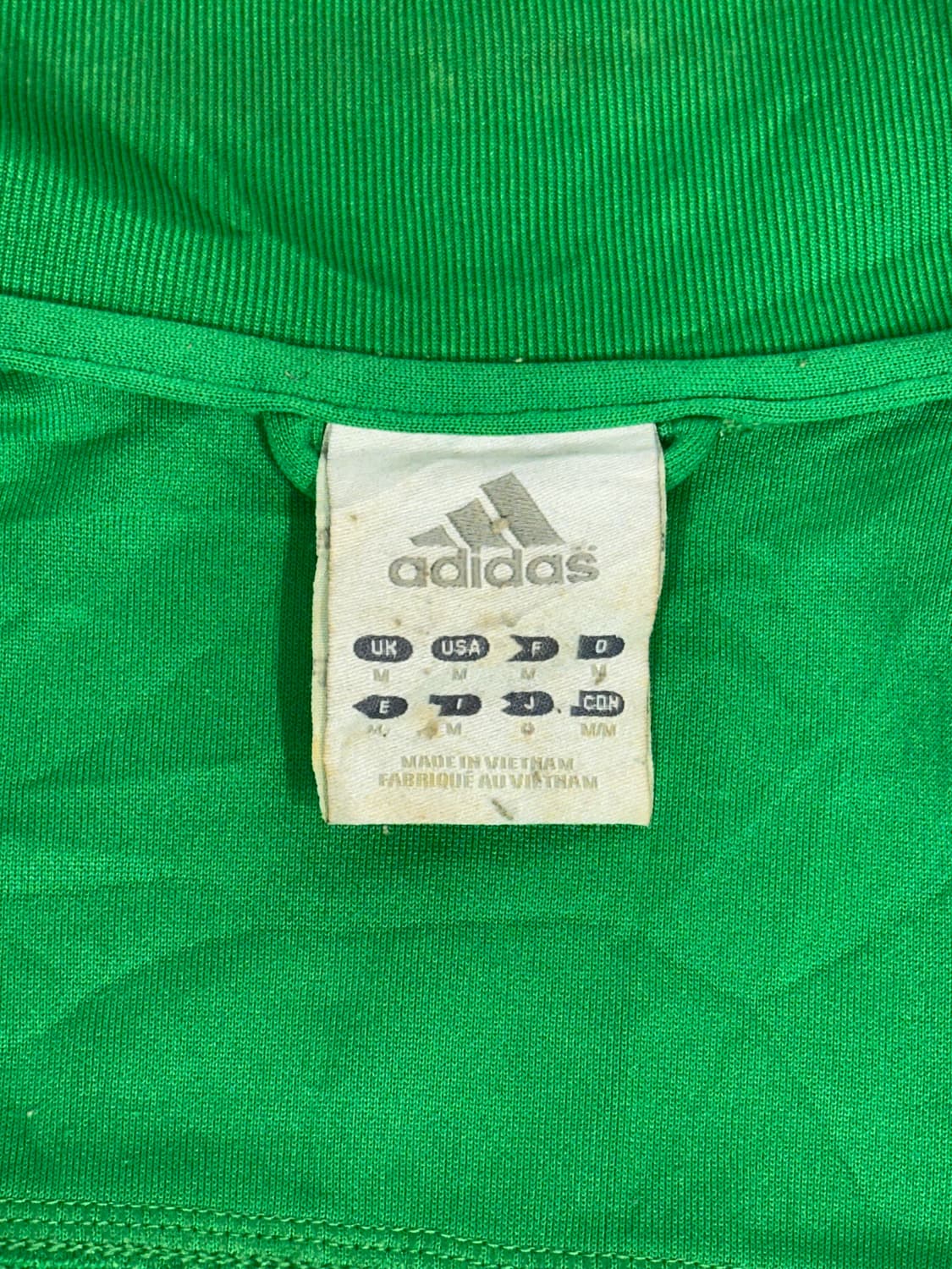 아디다스 그린 빅 로고 오버핏 트랙탑 져지 L 상품이미지7