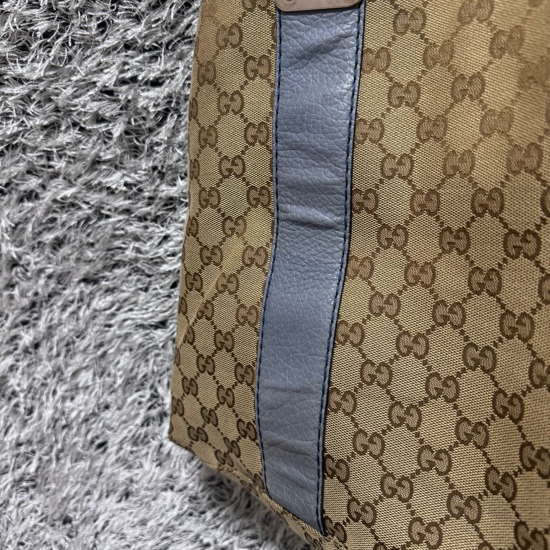 구찌 GG 캔버스 뱀부 숄더백 상품이미지8