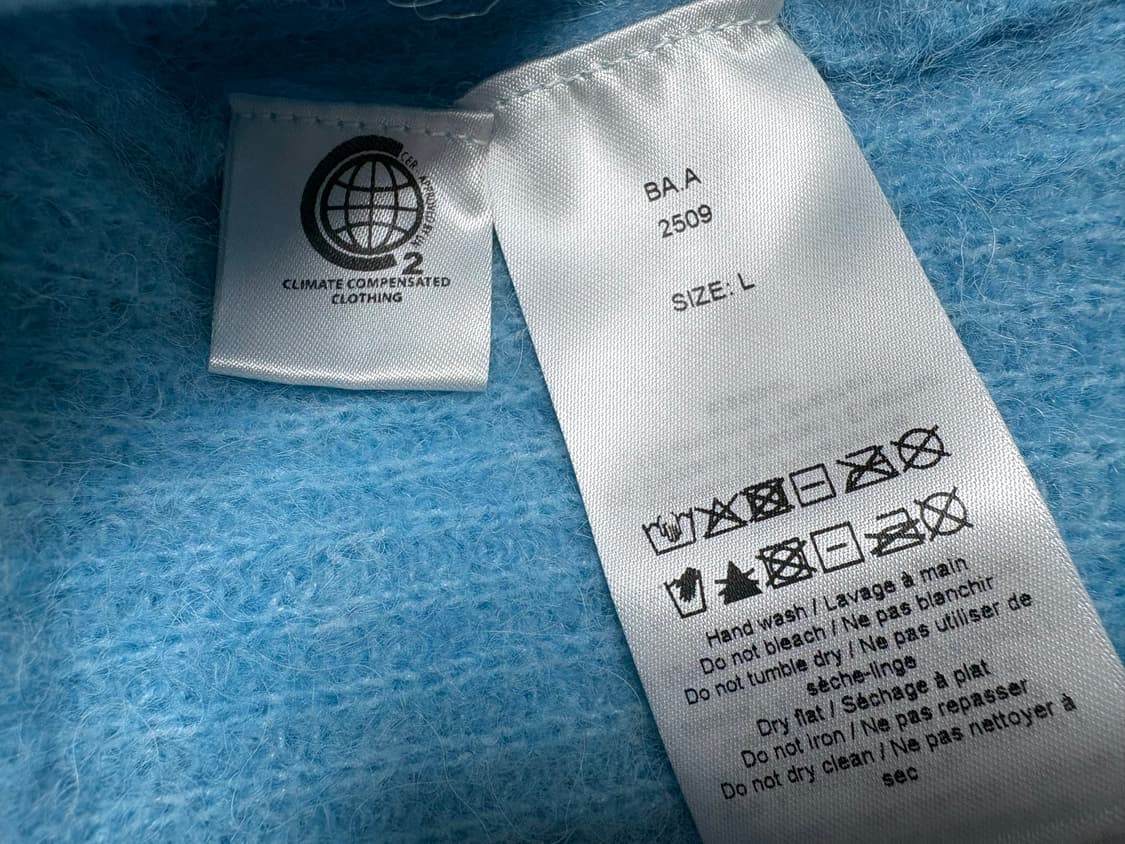 가니 컷아웃 니트 상품이미지2