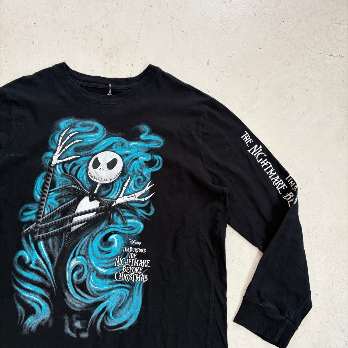 디즈니 팀 버튼의 크리스마스 악몽 오피셜 롱슬리브 XL 상품이미지2