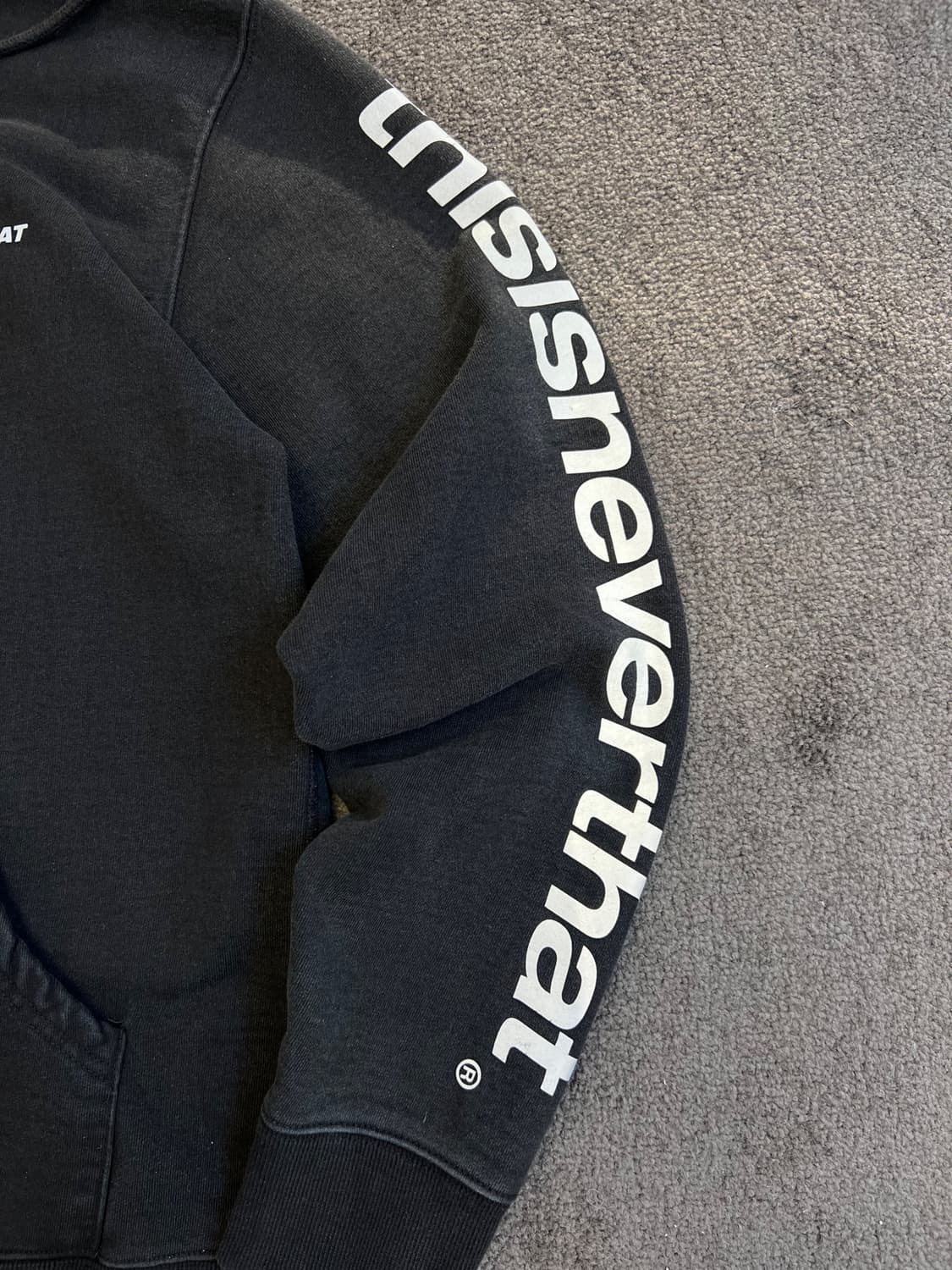 디스이즈네버댓 로고 후드집업 L 상품이미지3