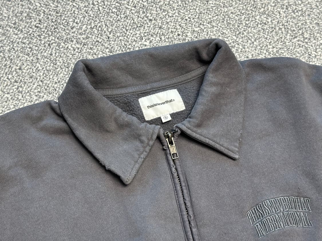 Thisisneverthat Half Zip Polo Sweatshirt 상품이미지2