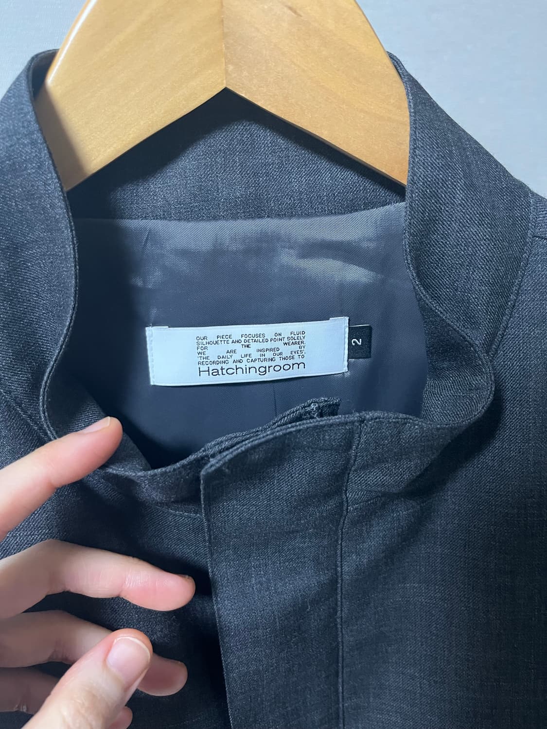 해칭룸 2way 하이넥재킷 상품이미지3