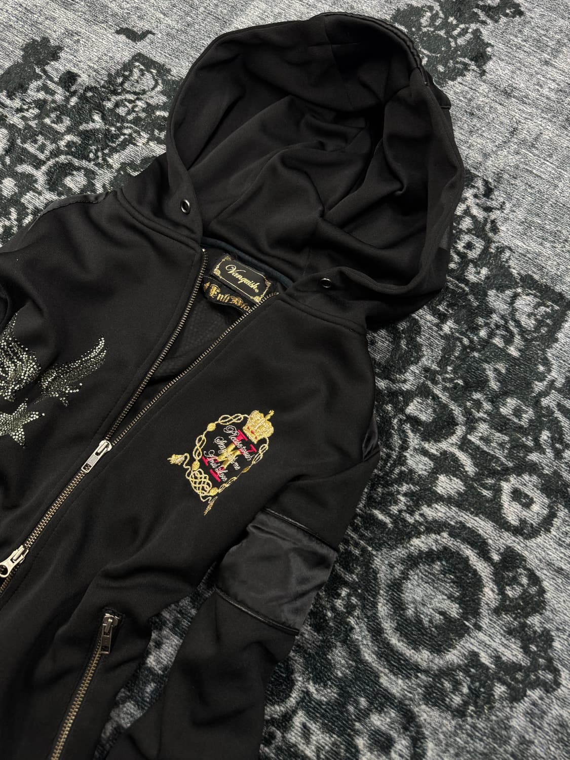 Vanquish x Fullblood 00s y2k hoodie 상품이미지3