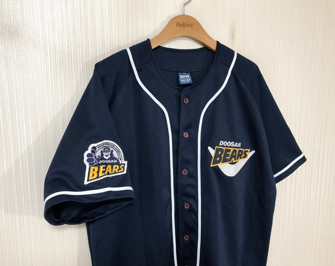 KBO 두산베어스 올드반달 원정유니폼/져지 XXXL 상품이미지5