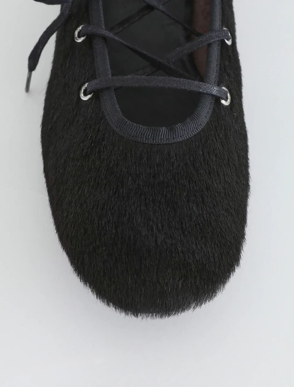 [36,37,38]팔로마울 Pina 퍼 발레리나 슈즈/브라운 상품이미지6