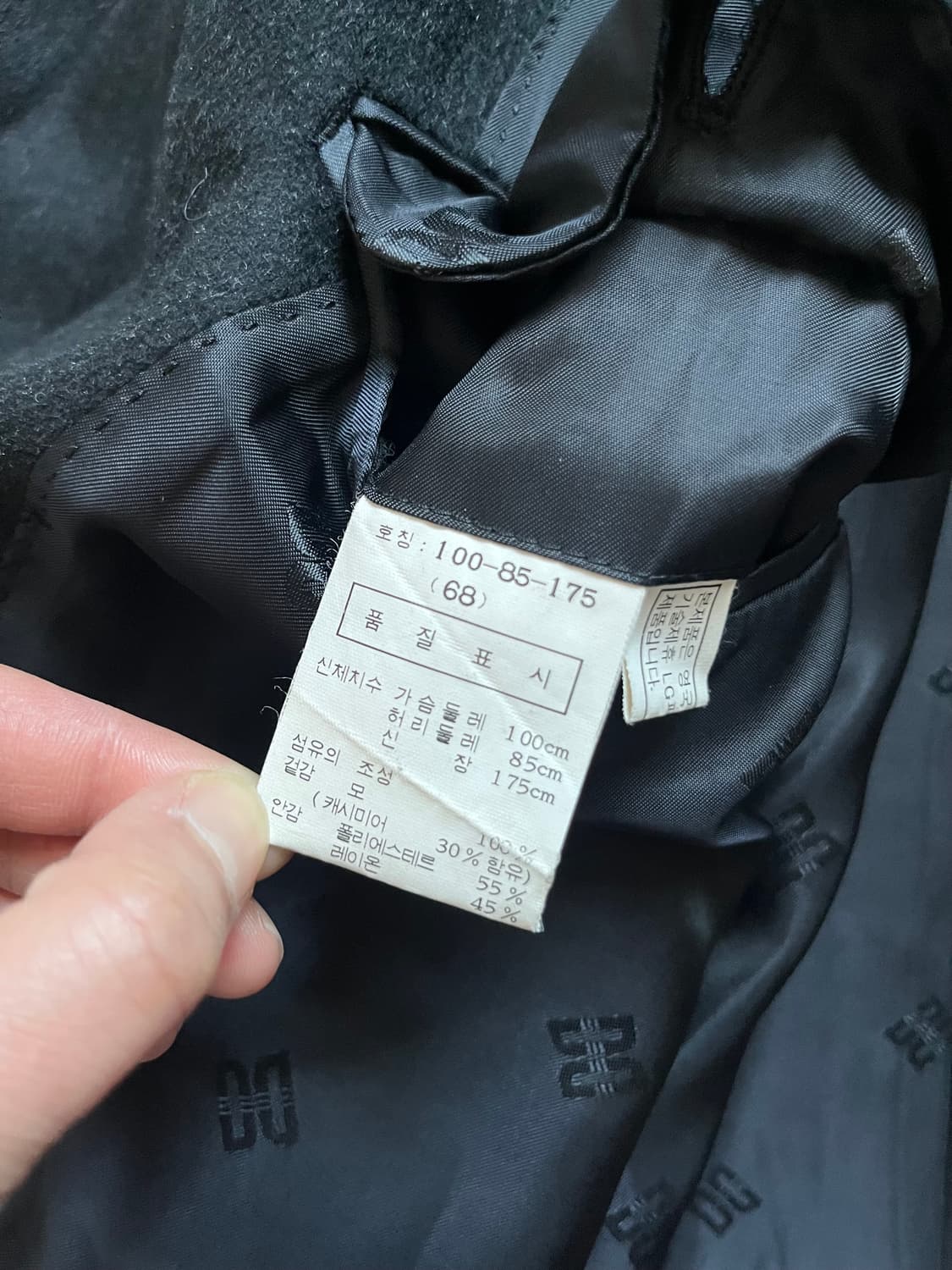 닥스 캐시미어 블렌디드 롱코트 상품이미지10