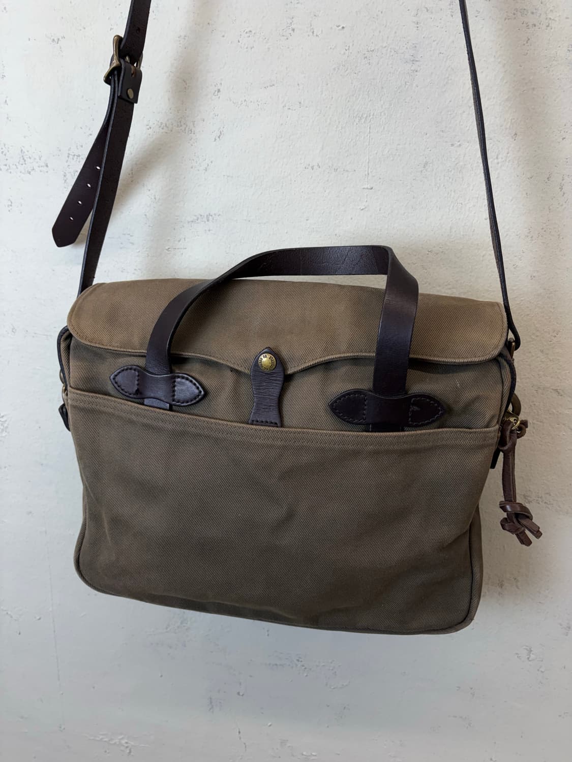 FILSON 필슨 빈티지 256 오터그린 브리프케이스 상품이미지3