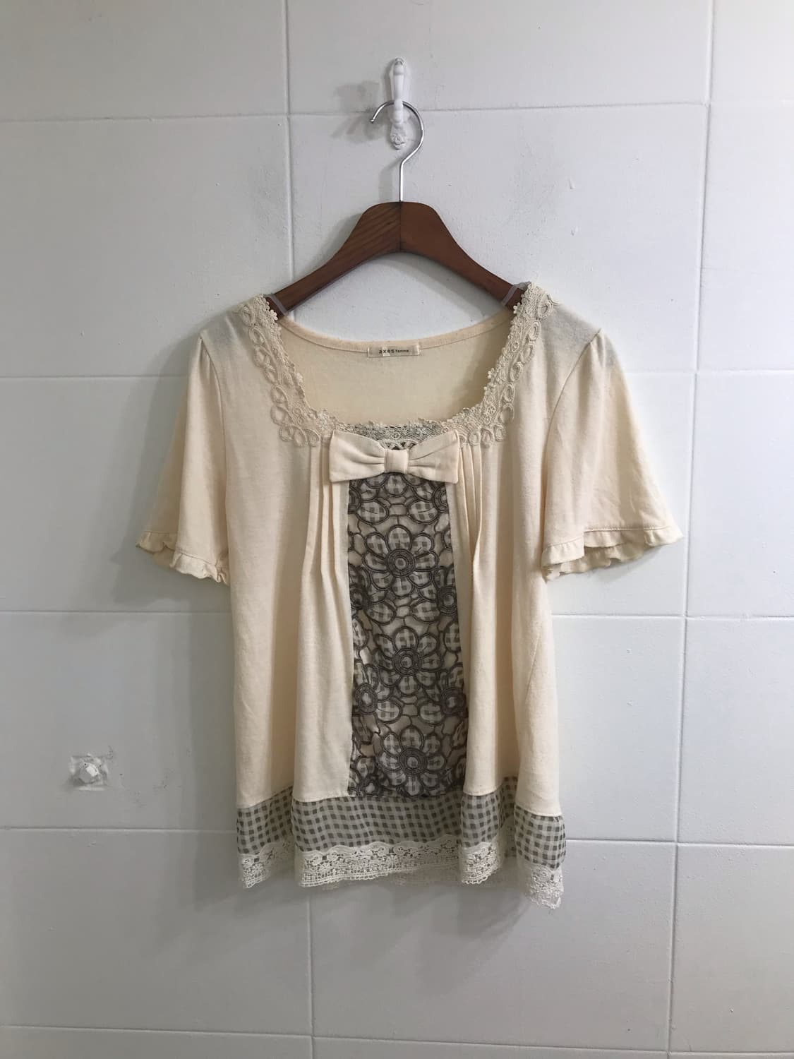 브라운 엑시즈팜 민트 원피스 니혼진 하구미 코디세트 상품이미지6