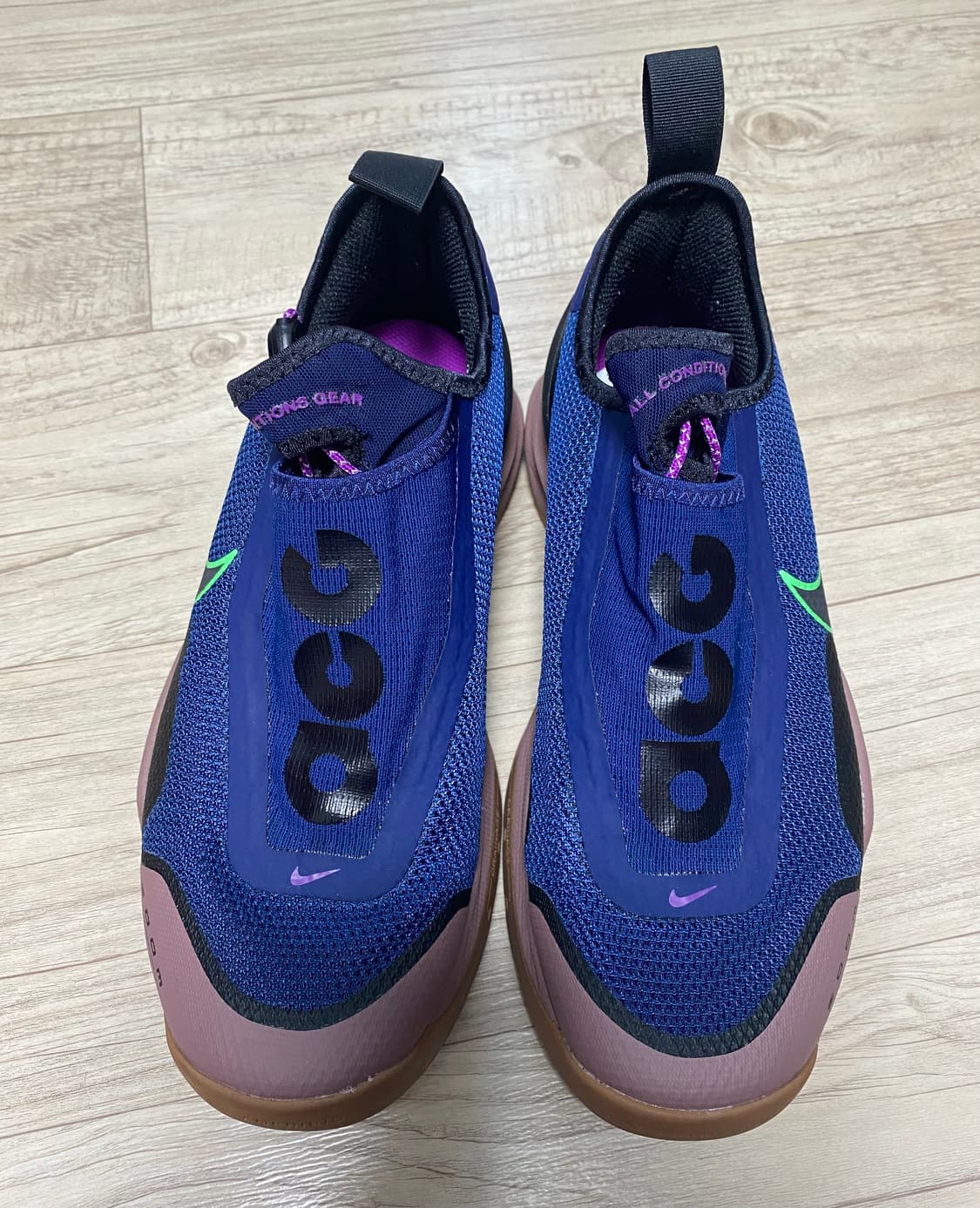 [265] 나이키 acg 줌 에어 ao 블루 보이드 블랙 상품이미지1