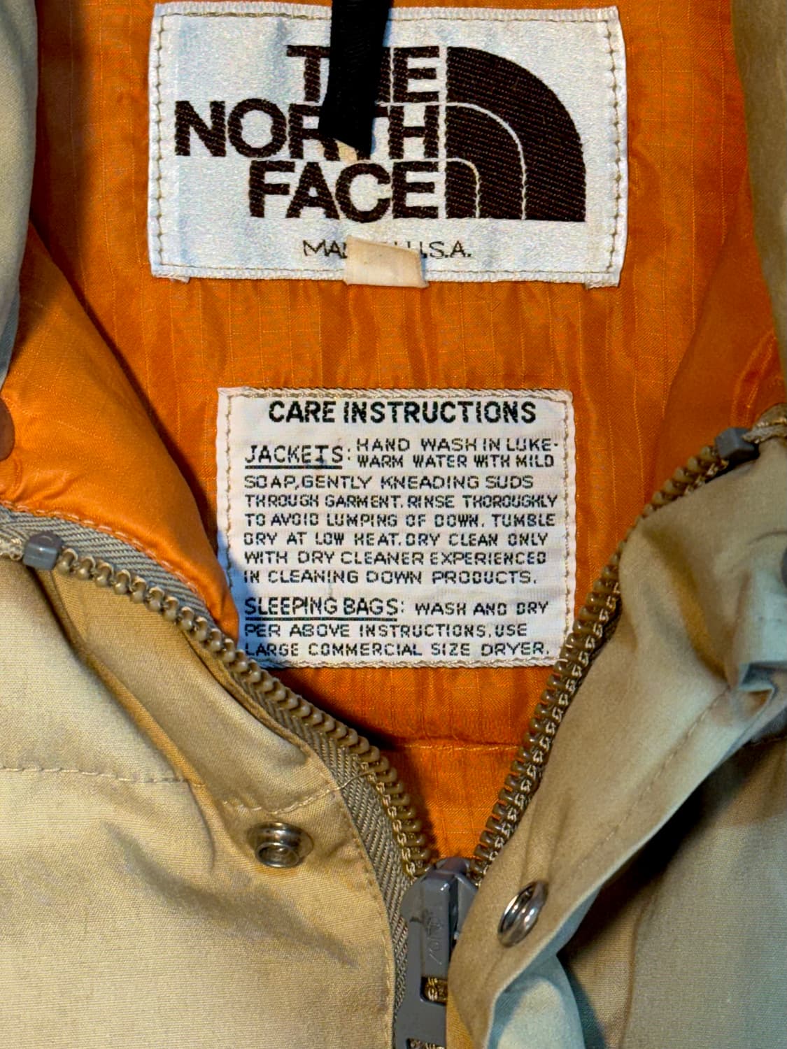 70s USA Made 빈티지 노스페이스 시에라 다운 자켓 상품이미지4