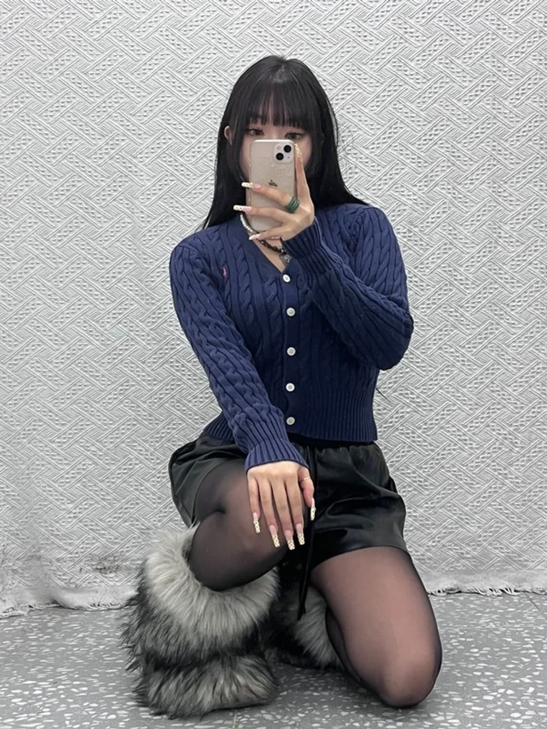 폴로 랄프로렌 모던 시크 캐주얼 슬림핏 꽈배기 가디건 XL C09853 상품이미지2