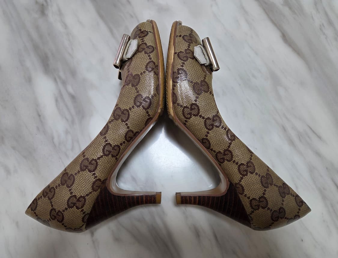 구찌 오픈토 펌프스 힐 상품이미지7