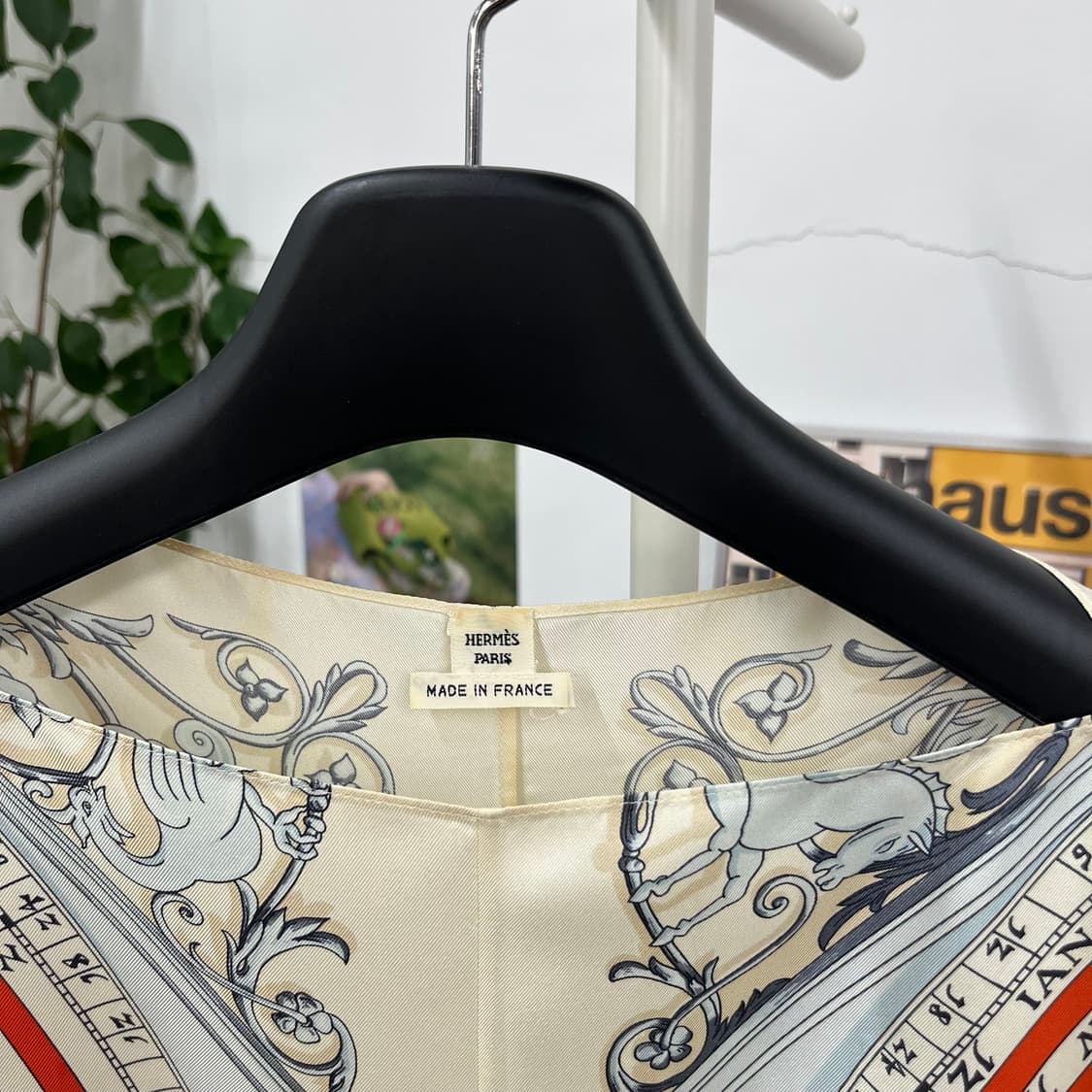 에르메스 실크 블라우스 36 상품이미지3