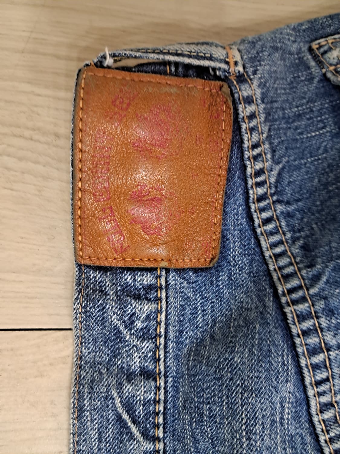 [35] 풀카운트 다트포드 0105 35사이즈 기장수선 상품이미지3