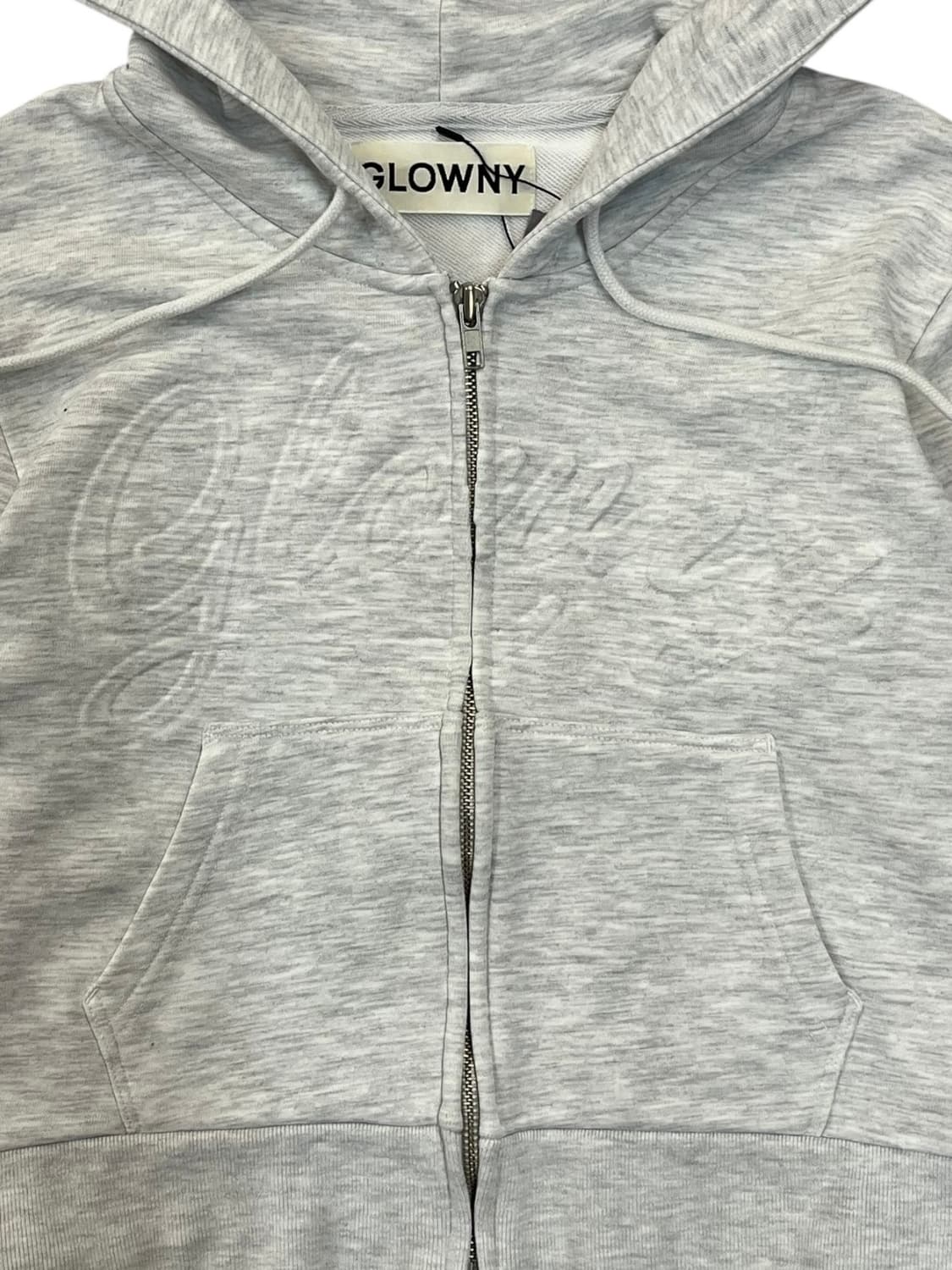 글로니 조단 투웨이 크롭 후드집업 그레이 #csz2032 상품이미지6