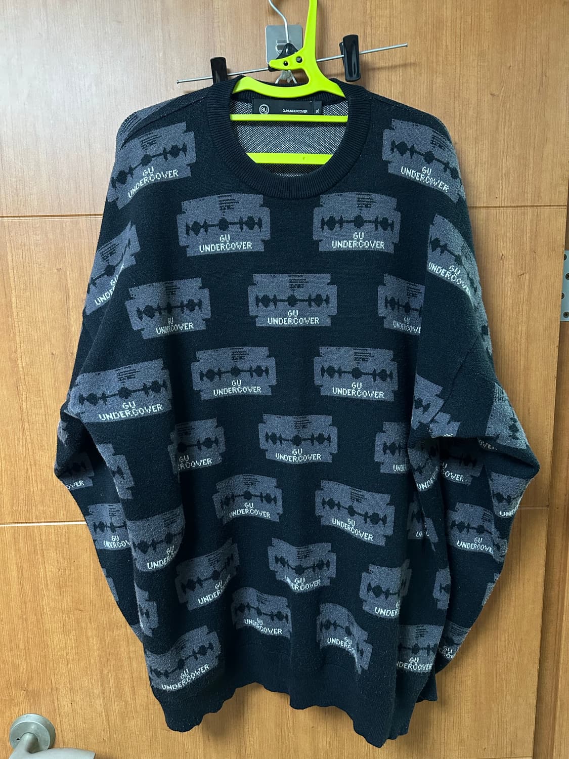 [XL] 지유 언더커버 자카드 스웨터 상품이미지1