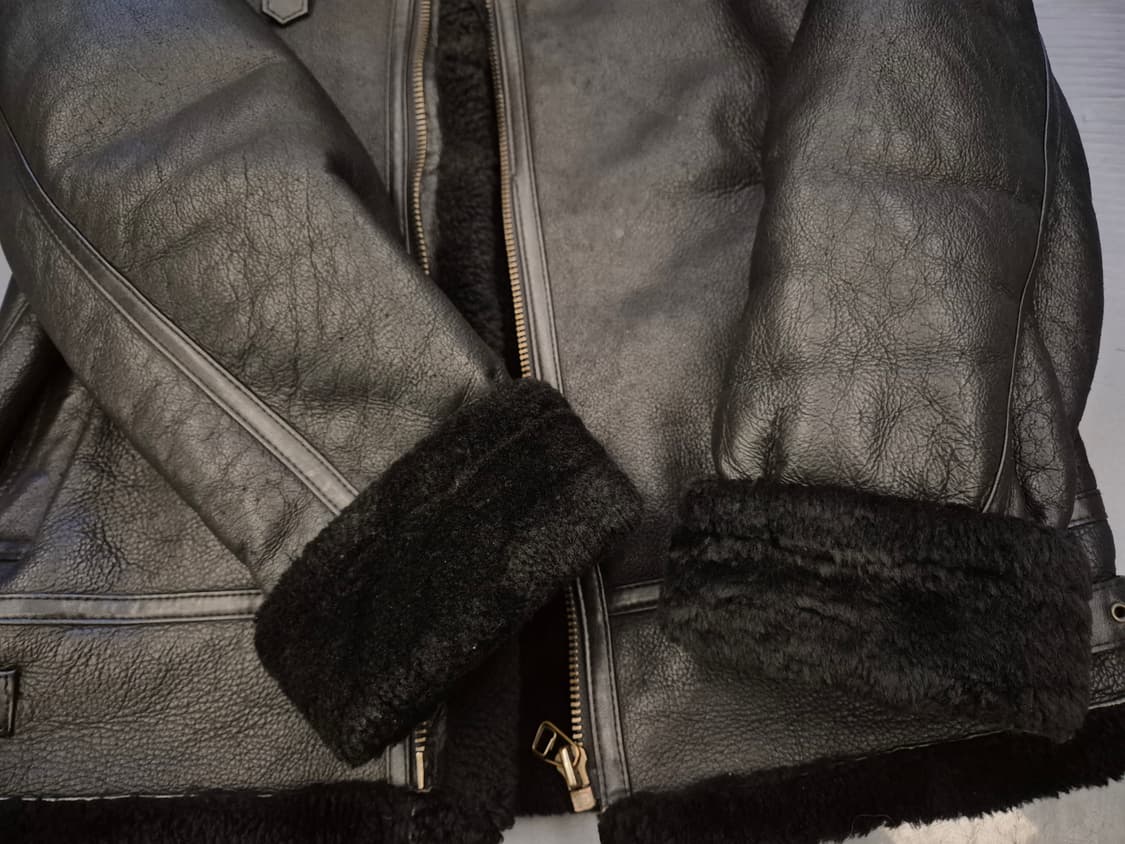 90s TYPE B-3 양털 양가죽 무스탕 상품이미지5