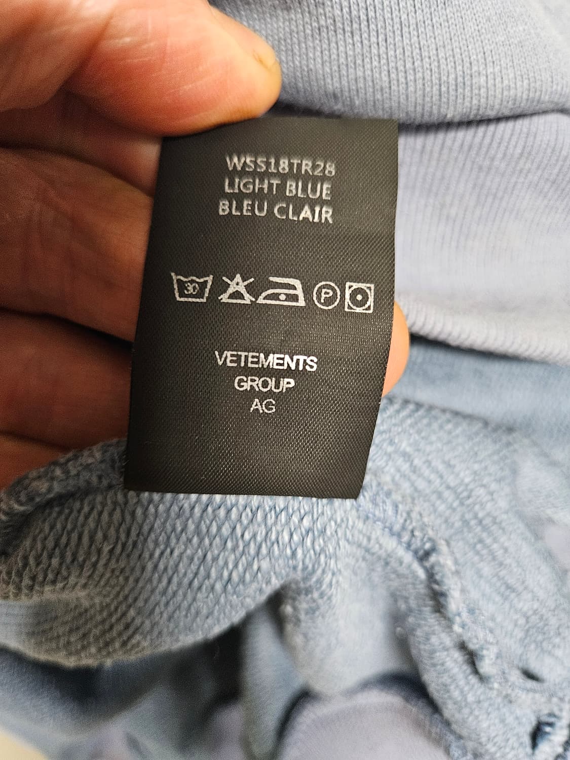 베트멍 유니콘 후드 티셔츠 og 소라색 L사이즈 상품이미지8