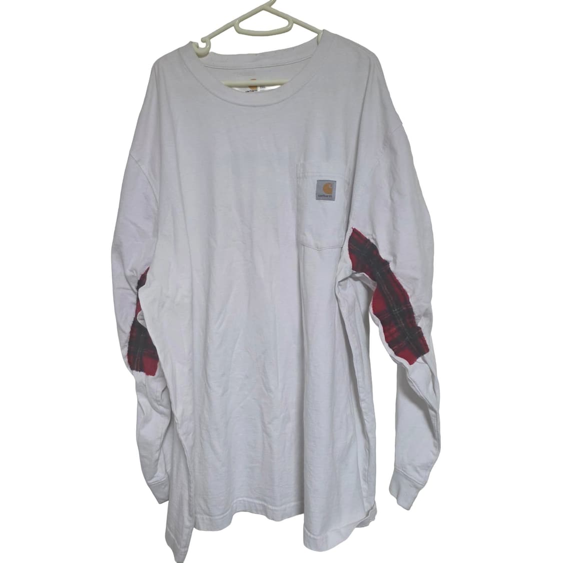 칼하트 화이트 오버핏 롱슬리브 (2XL) 상품이미지1