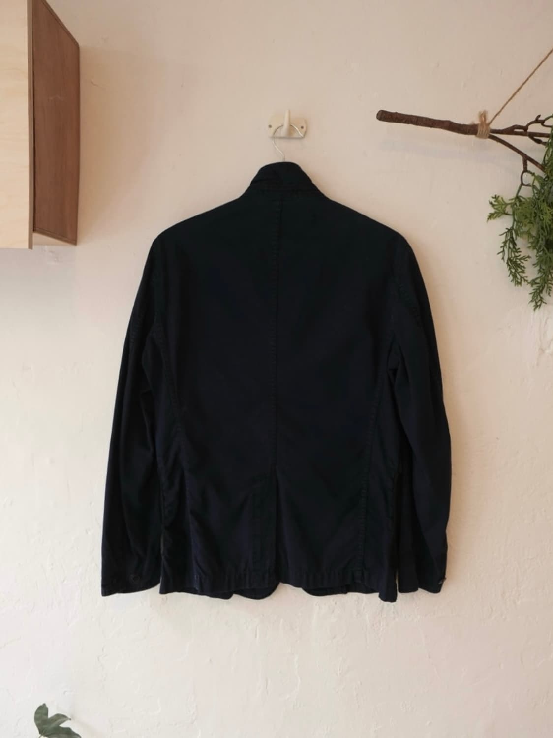 꼼데가르송 블랙 블레이저 자켓 상품이미지4