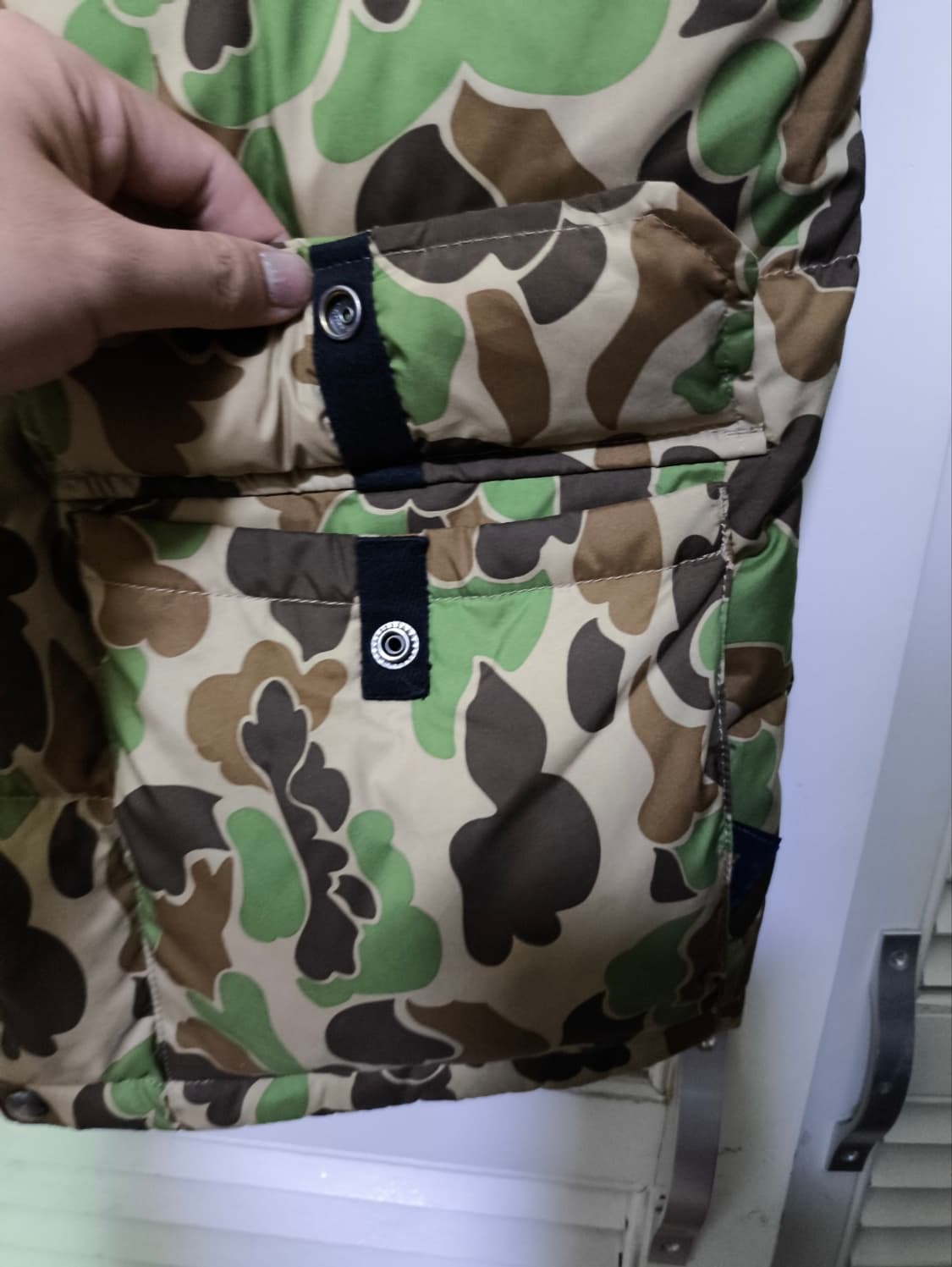 XL 폴로랄프로렌 카모플라쥬 패딩조끼 상품이미지3