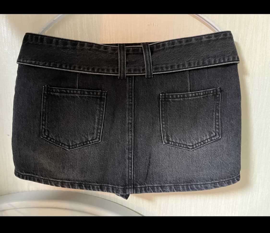 페인오어플레져 데님 스커트 상품이미지2
