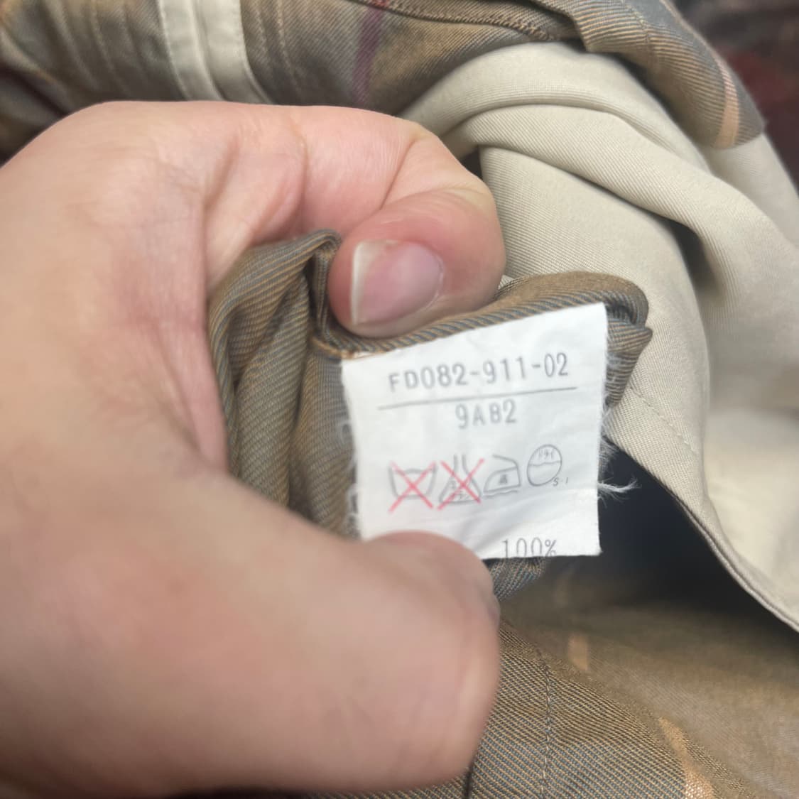 버버리 캐주얼 베이지트렌치코트 Free 상품이미지4