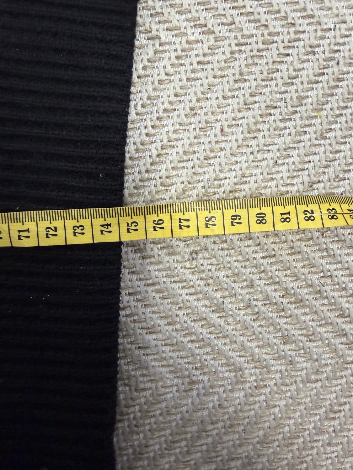 정품) 코오롱 블랙 화이트 스트라이프 집업 가디건 105 상품이미지9